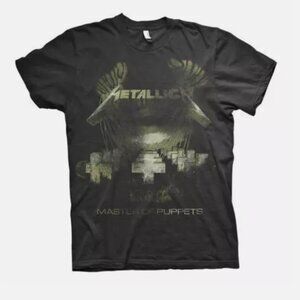 METALLICA Master Of Puppets T-shirt Heavy Metal Tee Black New